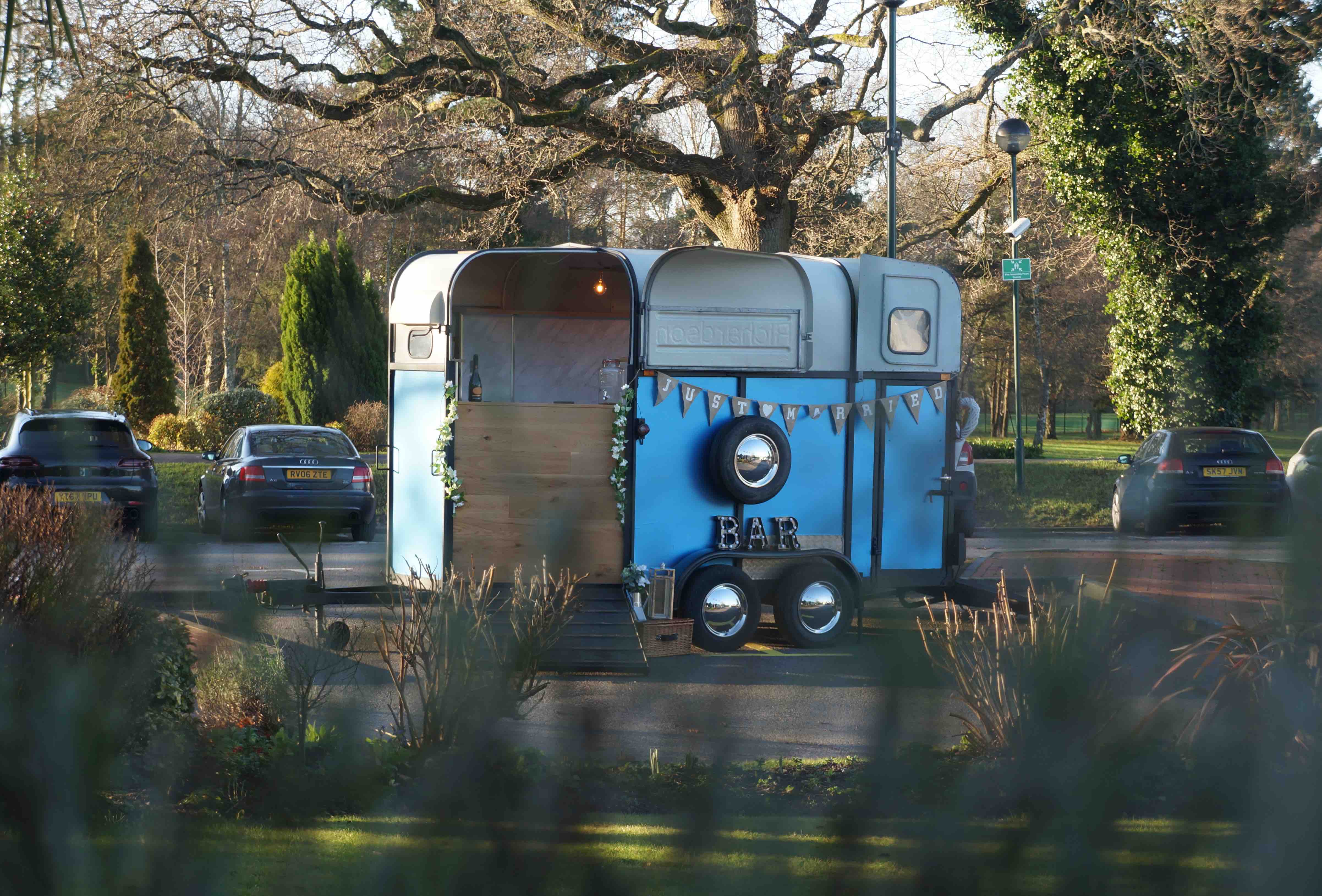 The Gallop Inn Horse Box Bar